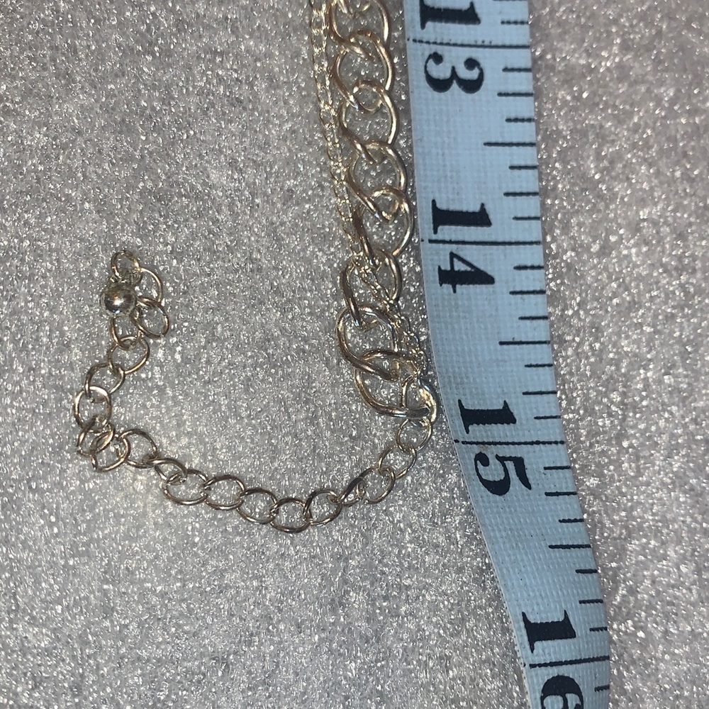 Red Heart Pendant Choker Necklace - Picture 7 of 7